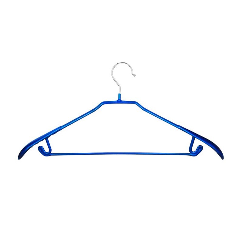 PERCHA DE METAL CON GOMA ANTIDESLIZANTE 46 CM