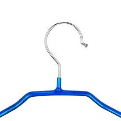 PERCHA DE METAL CON GOMA ANTIDESLIZANTE 46 CM