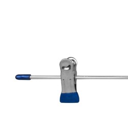 PERCHA METAL CON PINZAS 36 CM