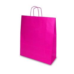 BOLSA DE PAPEL FUCSIA