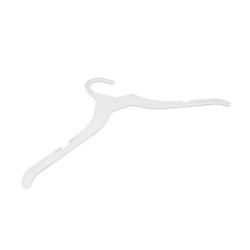 PERCHA DE PLÁSTICO BLANCA 34 CM