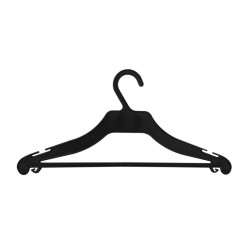 PERCHA DE PLÁSTICO CON GUÍA 40 CM