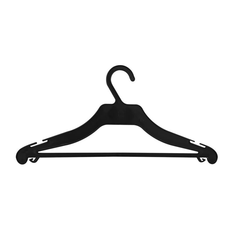 PERCHA DE PLÁSTICO CON GUÍA 40 CM