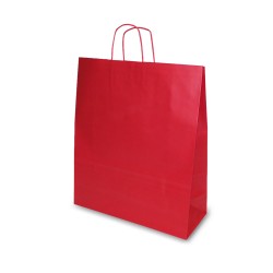 BOLSA DE PAPEL ROJA