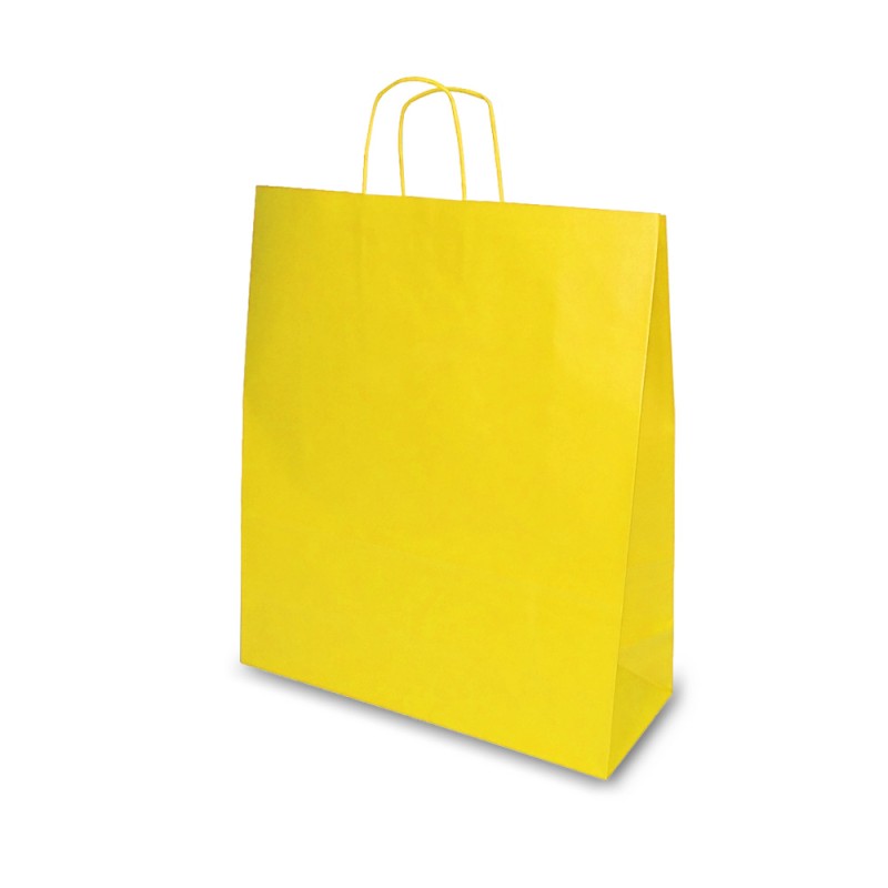 BOLSA DE PAPEL AMARILLA BOLSA DE PAPEL AMARILLA