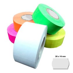 ETIQUETAS ETIQUETADORA 26 X 16 MM