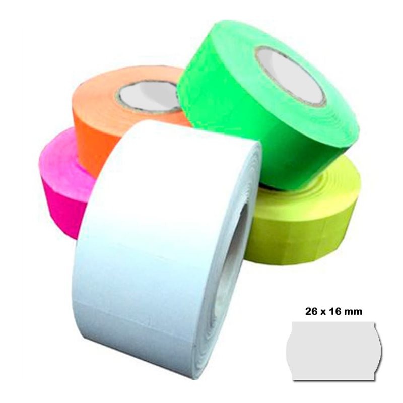 ETIQUETAS ETIQUETADORA 26 X 16 MM