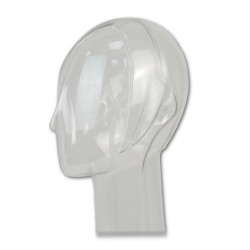 MANIQUÍ CABEZA DE MUJER TRANSPARENTE