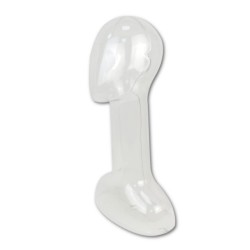 MANIQUÍ CABEZA DE HOMBRE TRANSPARENTE