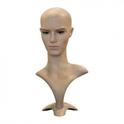 MANIQUÍ CABEZA HOMBRE CARNE