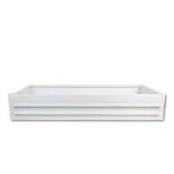 CAJÓN BLANCO CON RUEDAS PARA ESTANTERÍA CAJÓN BLANCO CON RUEDAS PARA ESTANTERÍA
