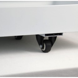CAJÓN BLANCO CON RUEDAS PARA ESTANTERÍA CAJÓN BLANCO CON RUEDAS PARA ESTANTERÍA