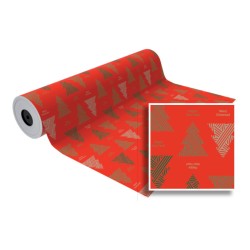 BOBINA PAPEL REGALO NAVIDAD 62 CM
