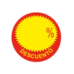 ETIQUETAS ADHESIVAS 50% DTO