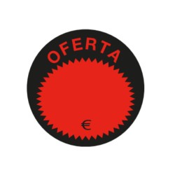 ETIQUETAS ADHESIVAS "DESCUENTO"