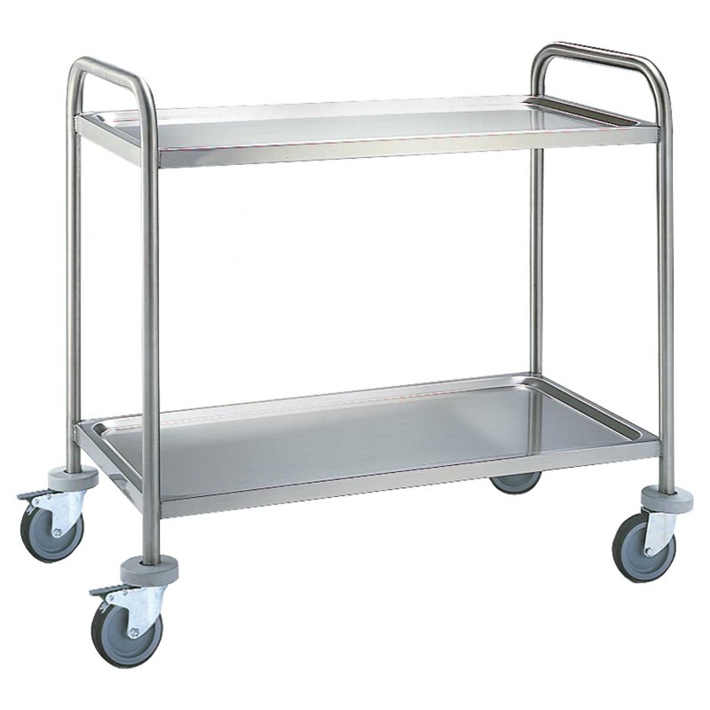 CARRO DE SERVICIO 2 ESTANTES