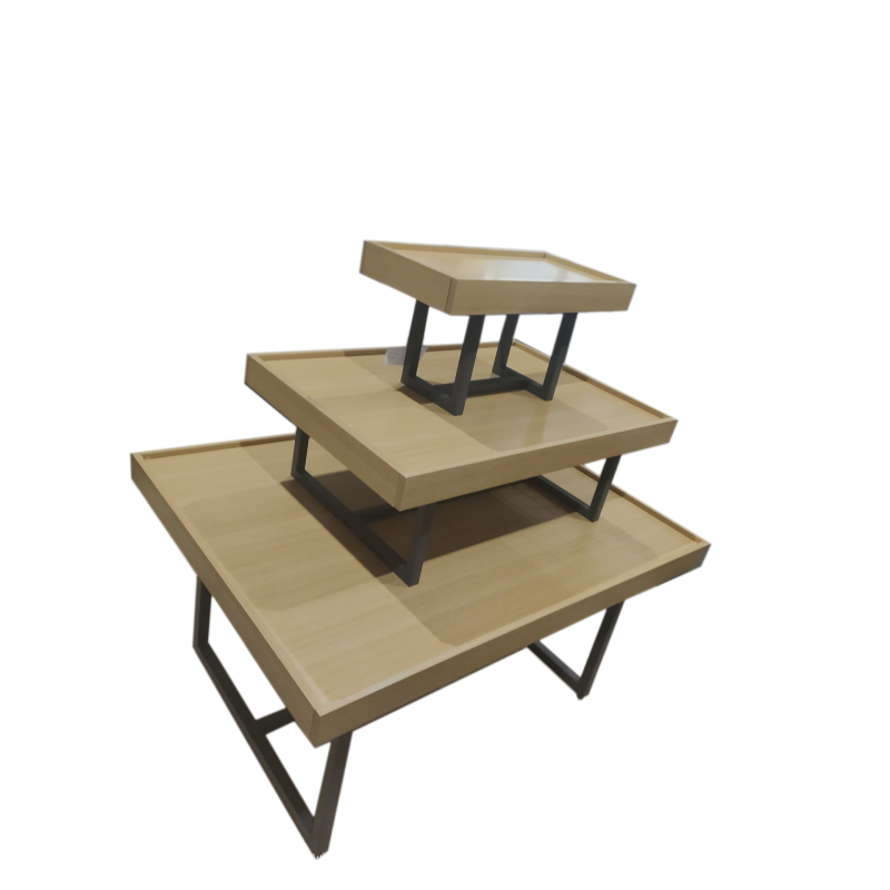 EXPOSITOR MADERA Y METAL