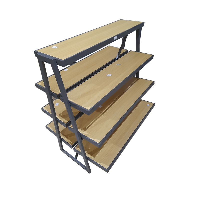 EXPOSITOR MADERA Y METAL