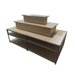 EXPOSITOR MADERA Y METAL