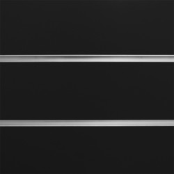 PANEL DE LAMAS NEGRO MATE 7.5 (2 UD)