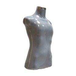 MANIQUÍ BUSTO HOMBRE ECONÓMICO BLANCO