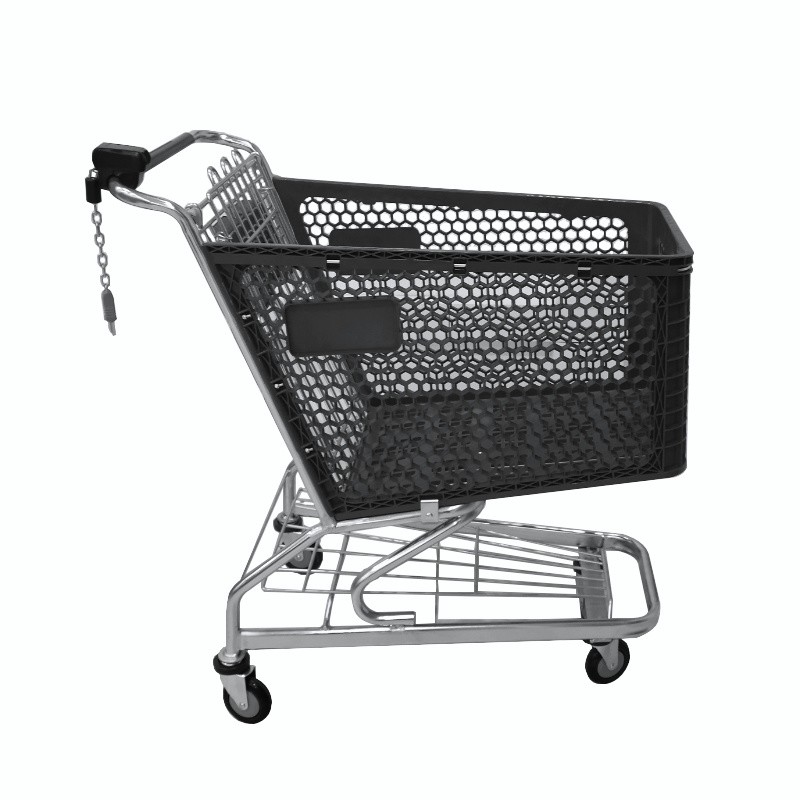 CARRO SUPERMERCADO GRIS 120 LITROS CARRO SUPERMERCADO GRIS 120 LITROS