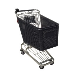 CARRO SUPERMERCADO GRIS 120 LITROS CARRO SUPERMERCADO GRIS 120 LITROS