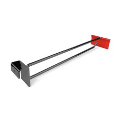 GANCHO PARA TUBO G2 CON PORTAPRECIOS