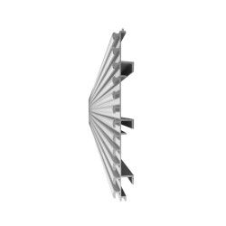 PANEL DE ALUMINIO RANURADO BLANCO PANEL DE ALUMINIO RANURADO BLANCO