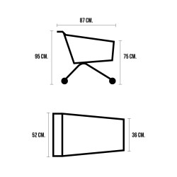 CARRO SUPERMERCADO 100 LITROS