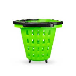 CESTA SUPERMERCADO VERDE 40L CESTA SUPERMERCADO VERDE 40L
