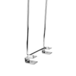 SOPORTE BALONES PARA TUBO CON PORTAPRECIOS