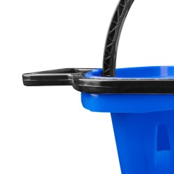 CESTA SUPERMERCADO AZUL 48L