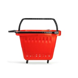 CESTA SUPERMERCADO ROJA 48L CESTA SUPERMERCADO ROJA 48L