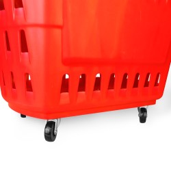 CESTA SUPERMERCADO ROJA 48L CESTA SUPERMERCADO ROJA 48L