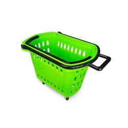 CESTA SUPERMERCADO VERDE 48L