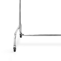 PERCHERO METÁLICO EXTENSIBLE CON RUEDAS PERCHERO METÁLICO EXTENSIBLE CON RUEDAS