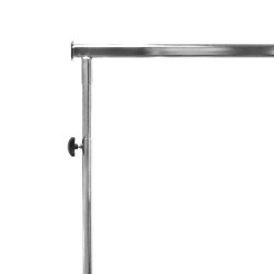 PERCHERO METÁLICO EXTENSIBLE CON RUEDAS PERCHERO METÁLICO EXTENSIBLE CON RUEDAS