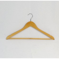 PERCHA DE MADERA CON GUÍA 44 CM