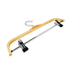 PERCHA DE MADERA CON PINZAS 37,5 CM PERCHA DE MADERA CON PINZAS 37,5 CM