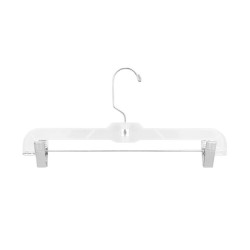 PERCHA DE PLÁSTICO CON PINZAS 36 CM