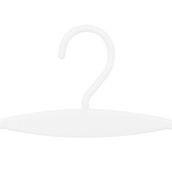 PERCHA DE PLÁSTICO LENCERÍA 27,5 CM