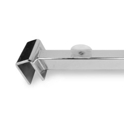 SOPORTE BALDA CRISTAL PARA TUBO