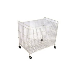CESTA EXPOSITORA CON RUEDAS