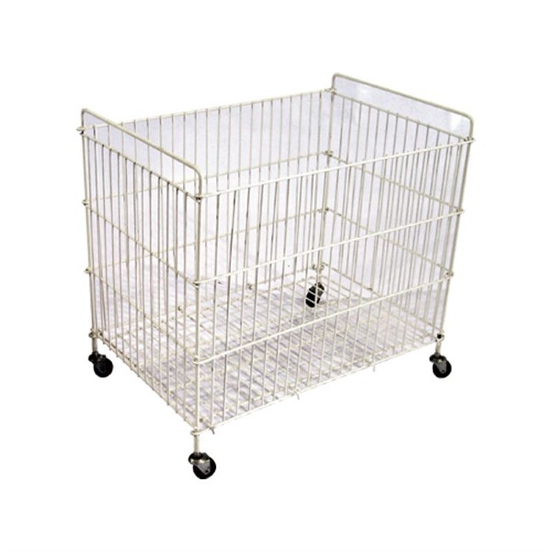 CESTA EXPOSITORA CON RUEDAS