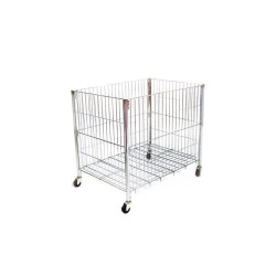 CESTA EXPOSITORA CON RUEDAS