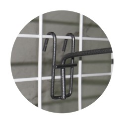 GANCHO PARA REJA GRIS GANCHO PARA REJA GRIS