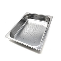 CUBETA GN PERFORADA ACERO INOX 304