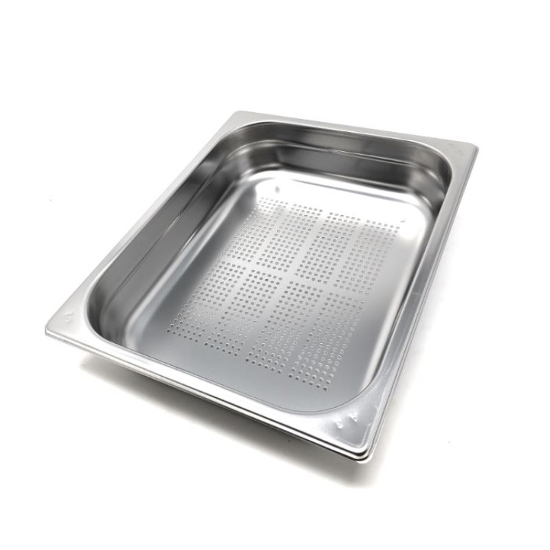 CUBETA GN PERFORADA ACERO INOX 304