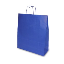 BOLSA DE PAPEL AZUL OSCURO